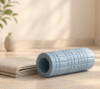 Sade wellness stüdyosunda foam roller ve egzersiz mat